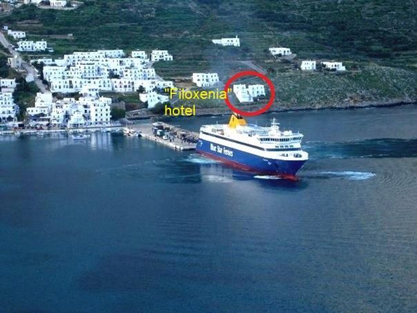 Hotel Filoxenia Aegiali Exteriér fotografie